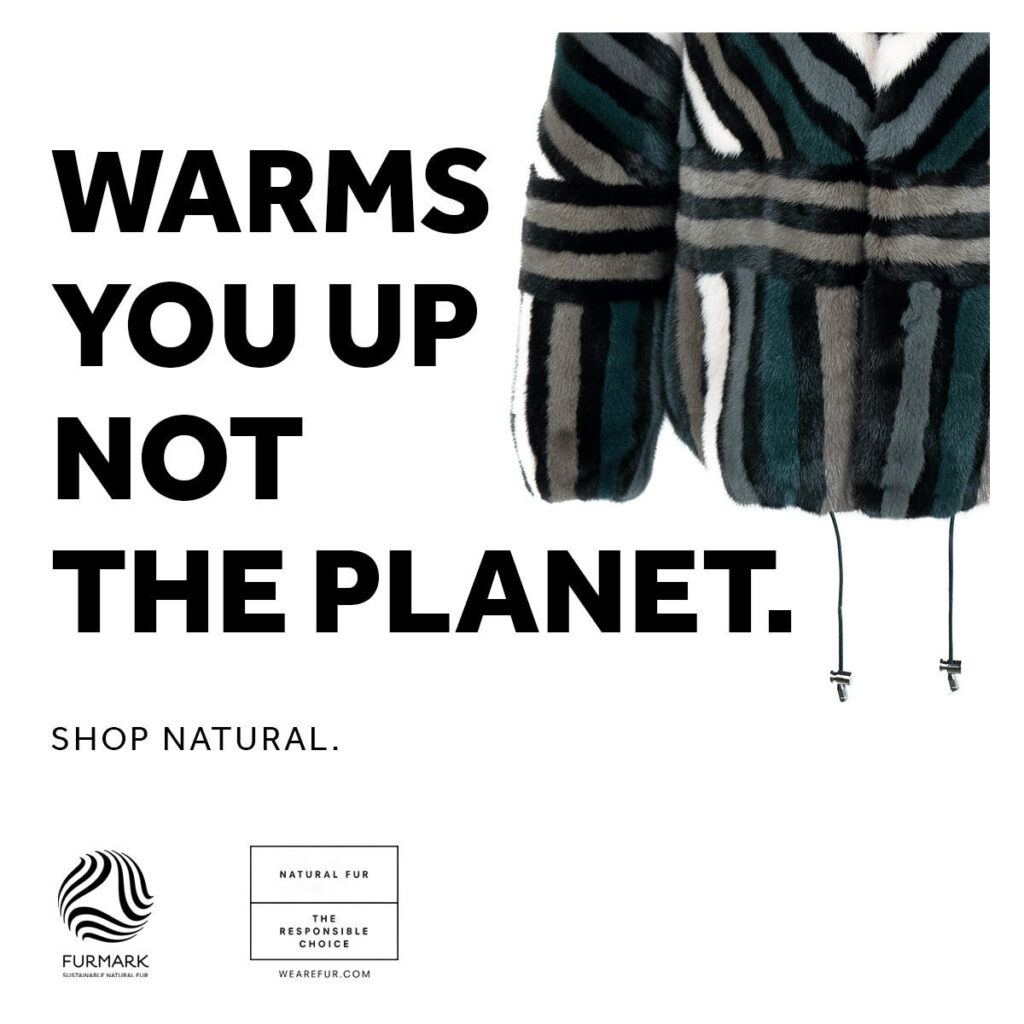 Warms You Up. Not The Planet. Shop Natural!