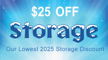 $25 Off Storage